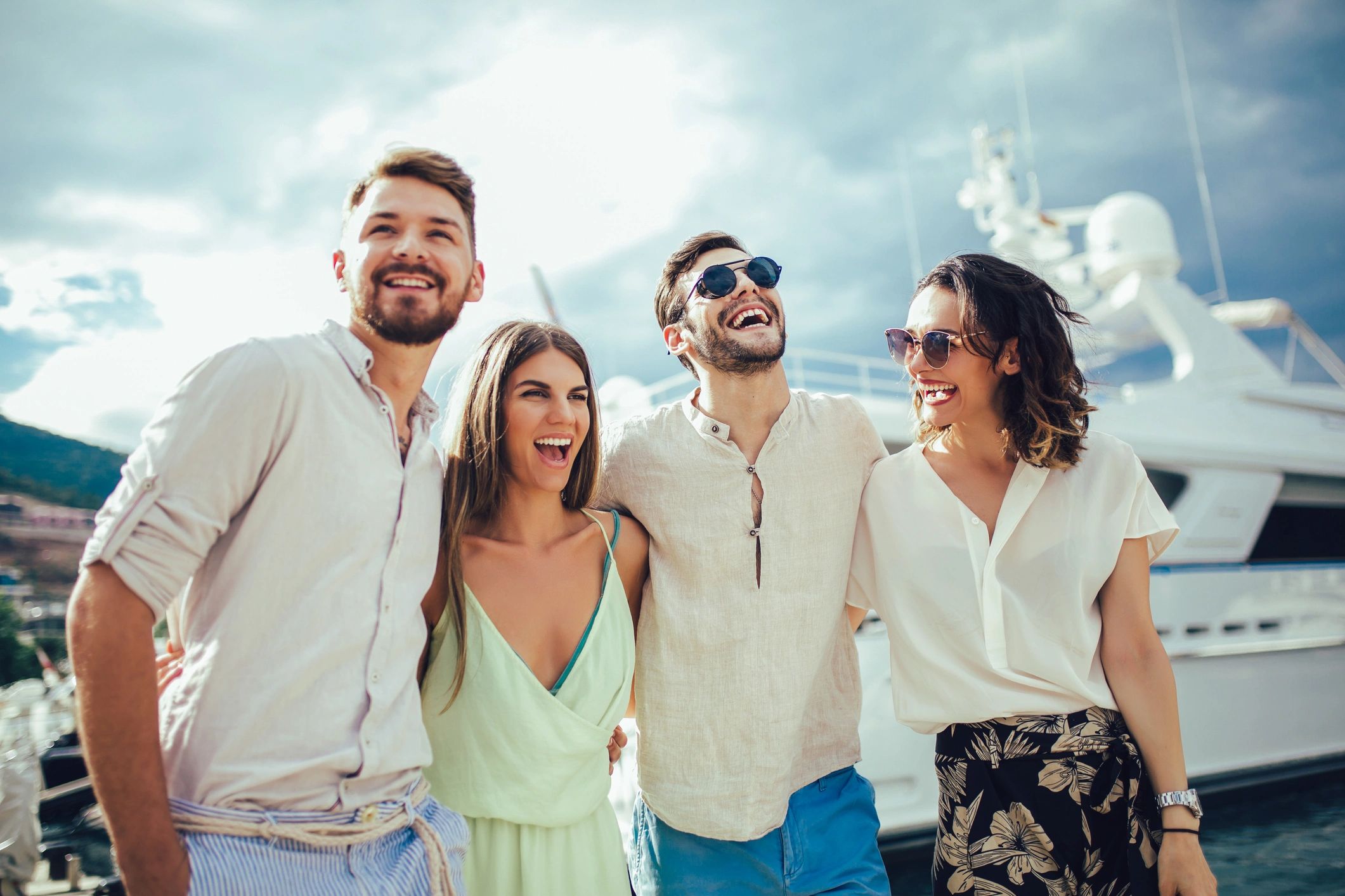 happy yacht buyers